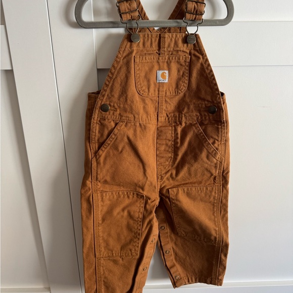 Carhartt Kids Tan Overalls - Picture 1 of 3